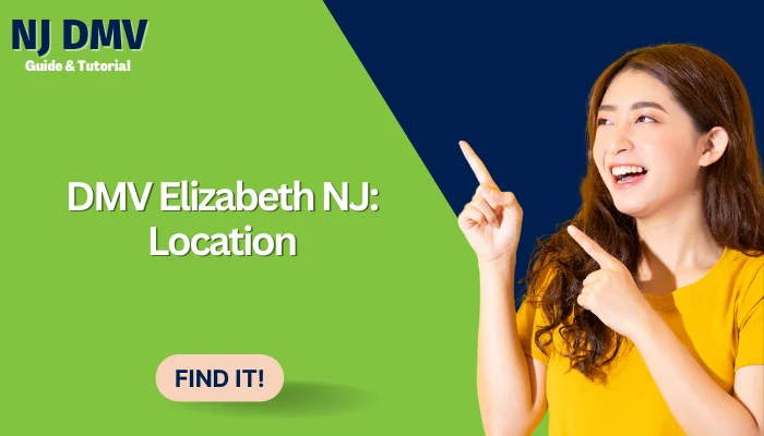 DMV Elizabeth NJ: Location DMV Elizabeth NJ: Location